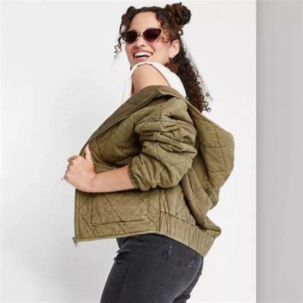 Wild fable NEW WITH TAG quilted jacket XS